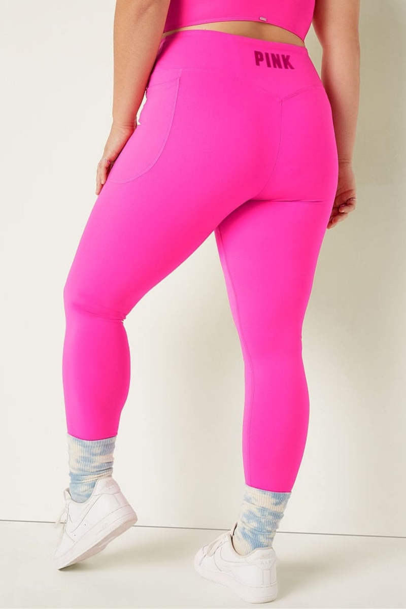 Atomic Pink Victoria's Secret Soft Ultimate High Waist Full Length Legging | UJV-725843