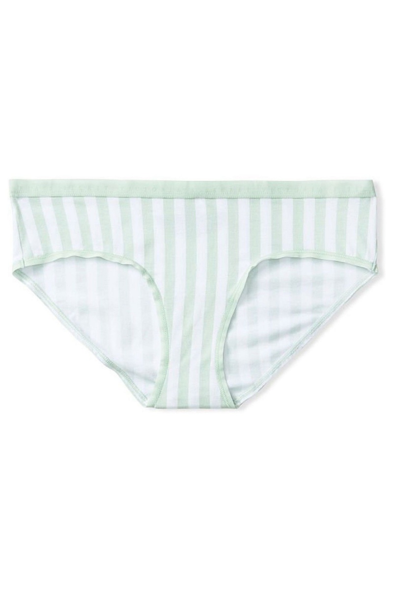 Berry Blush Casual Stripe Victoria\'s Secret Stretch Cotton Stretch Cotton Hipster Knickers | HRA-940265