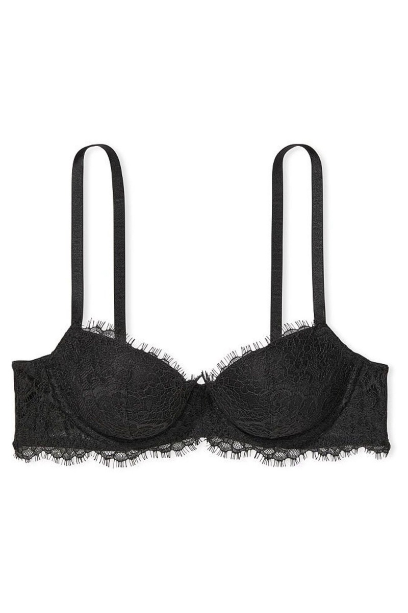 Black Lace Victoria's Secret Dream Angels Bra | PGK-184297