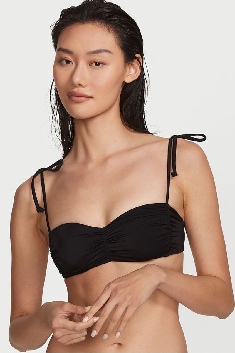 Black Shine Victoria's Secret Bikini Top | ANV-350847