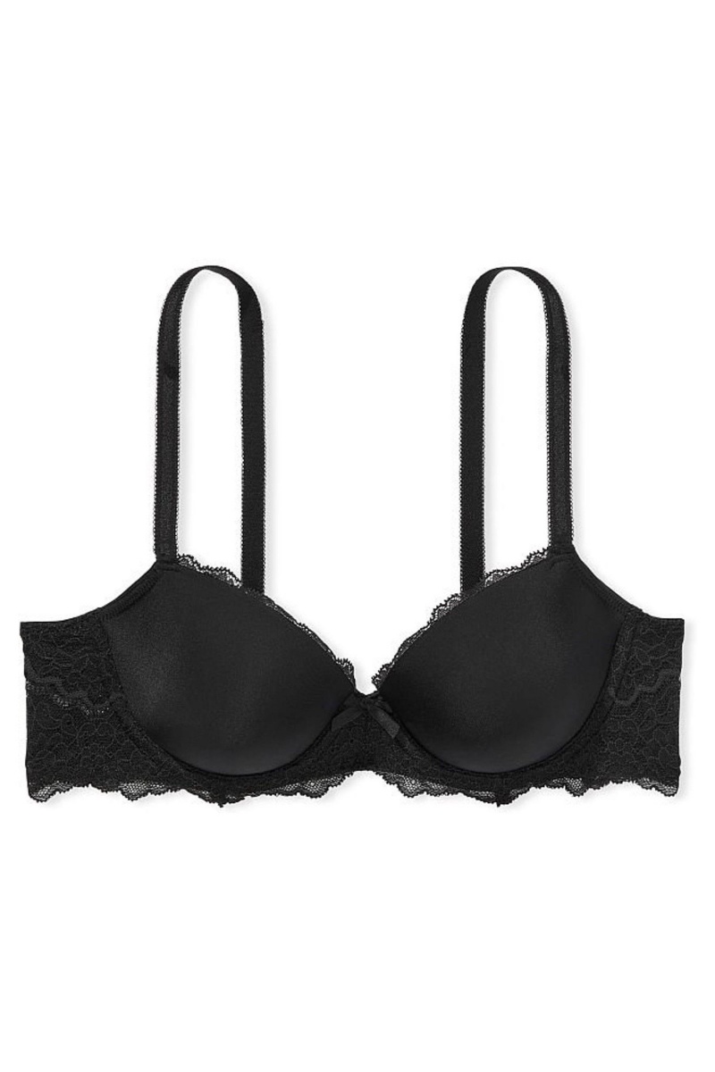 Black Smooth Victoria's Secret Dream Angels Bra | VCJ-245910