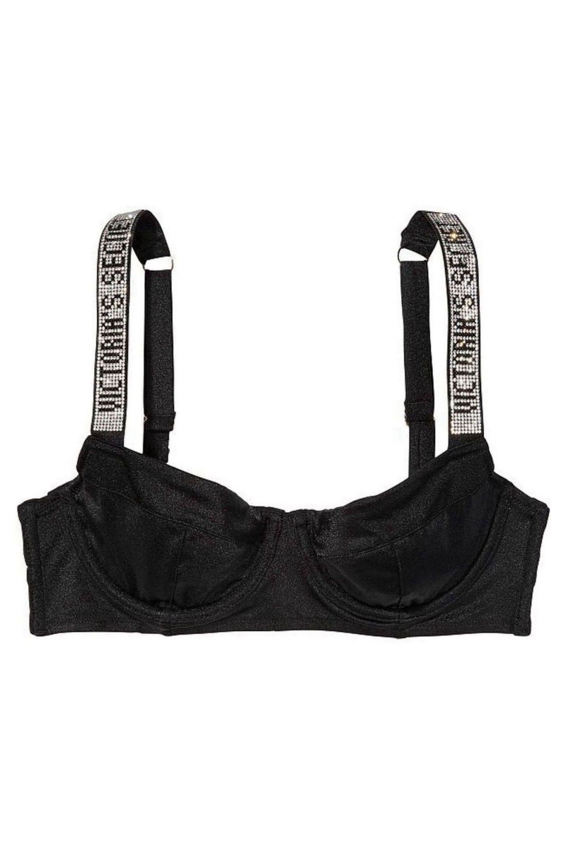 Black Victoria's Secret Bikini Top | IWL-137628