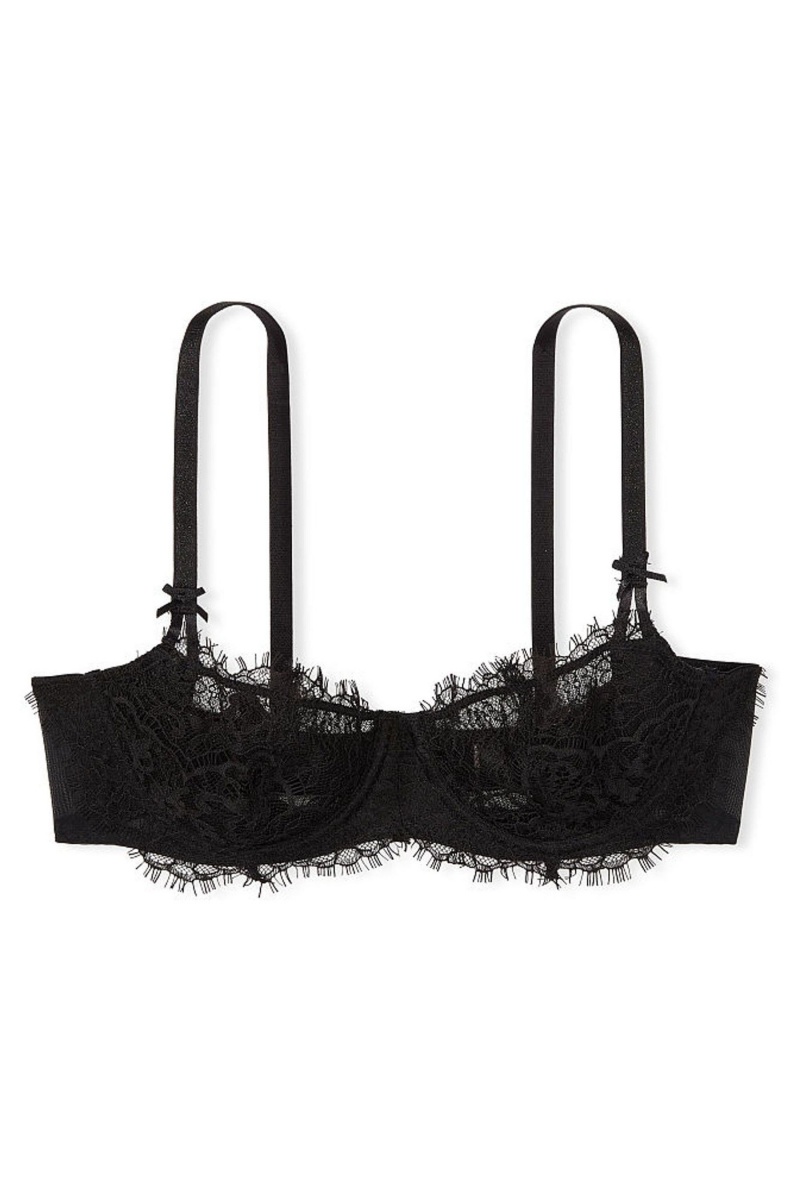 Black Victoria's Secret Dream Angels Lace Bra | YCS-293874