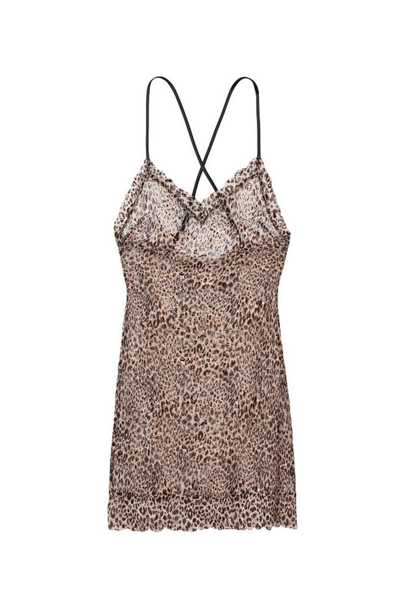 Black Victoria's Secret Lace Slip Dress | PFY-245389