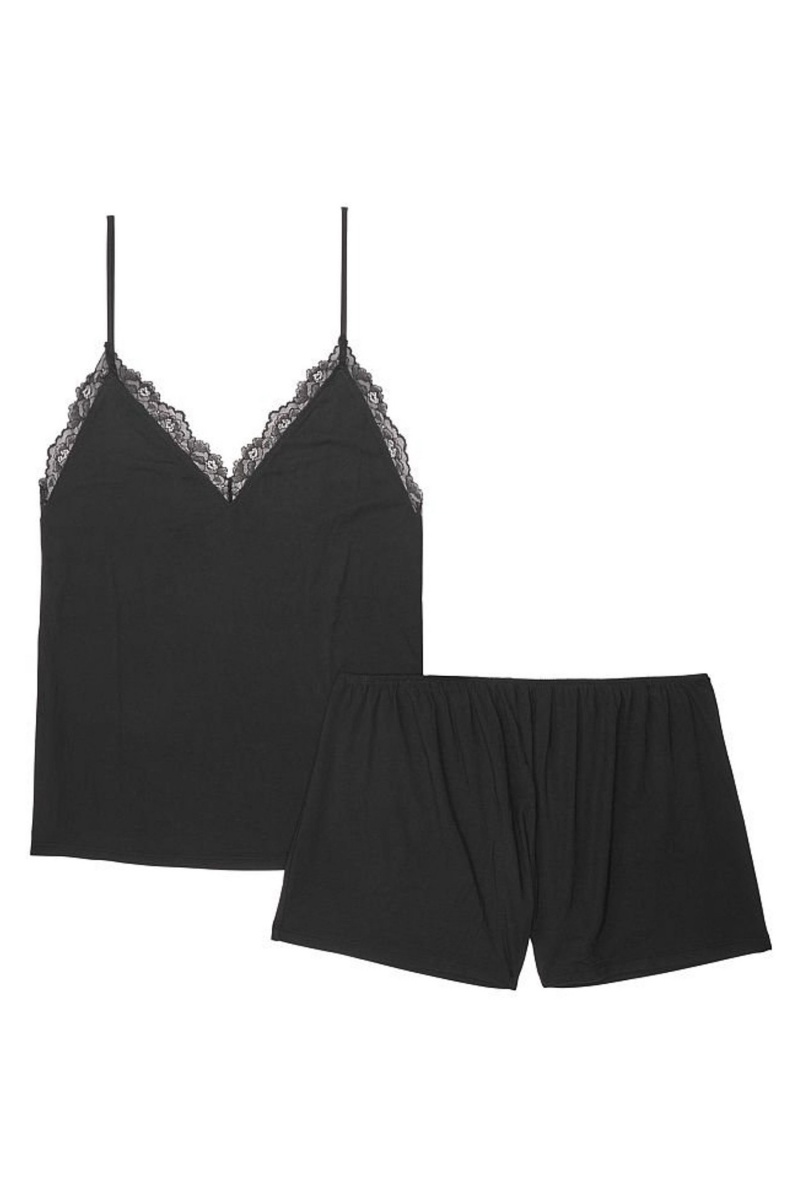 Black Victoria's Secret Modal Cami Set | GEY-638740