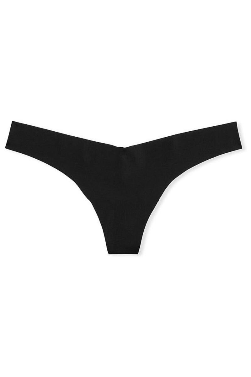 Black Victoria's Secret Sexy Illusions by Victorias Secret Thong Knickers | GQD-492513