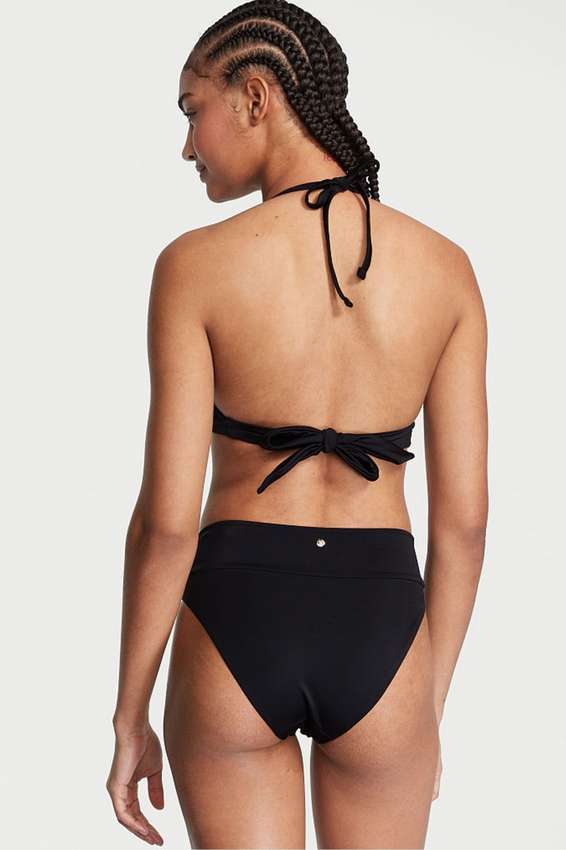 Black Victoria's Secret Swim Bikini Top | LVH-248953