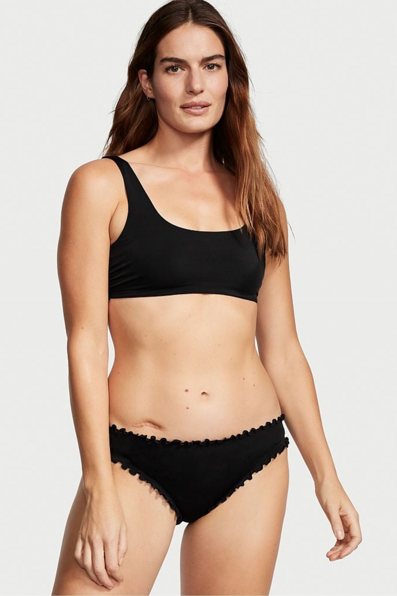 Black Victoria's Secret Swim Bikini Top | SPN-872093