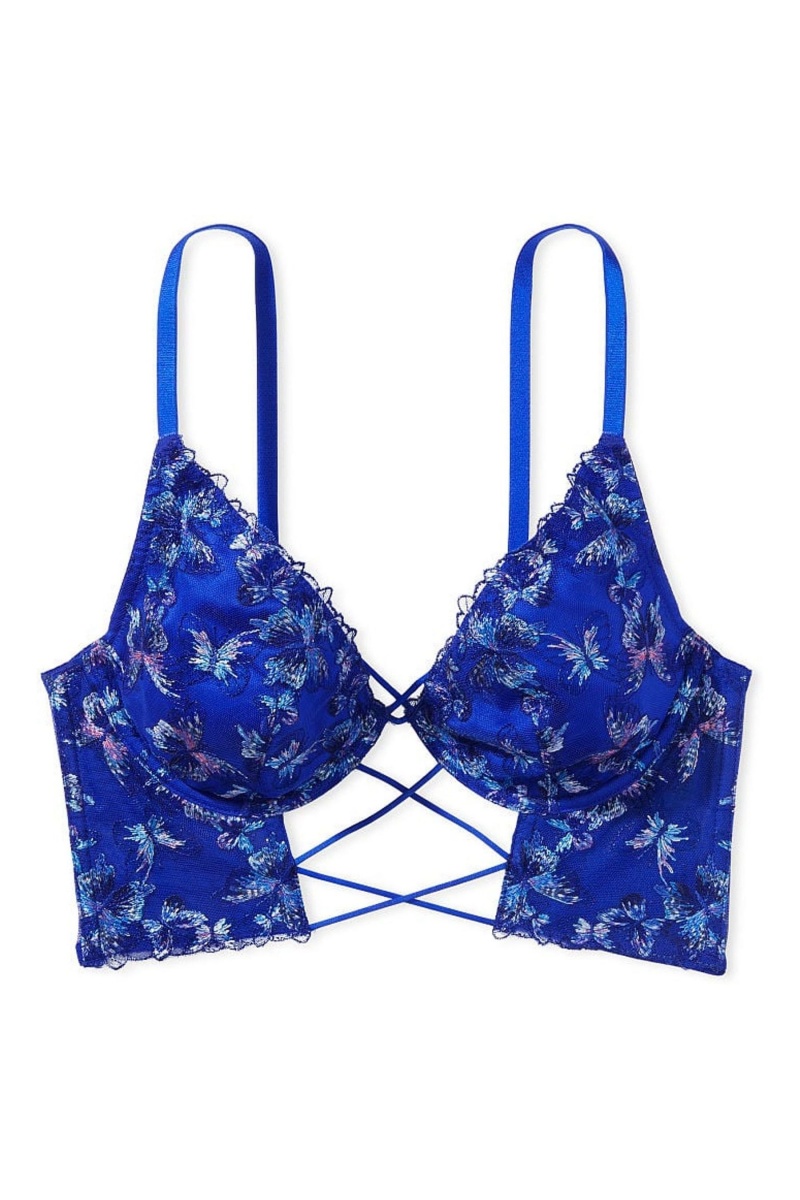 Blue Oar Victoria's Secret Very Sexy Embroidered Bra | YVP-907468