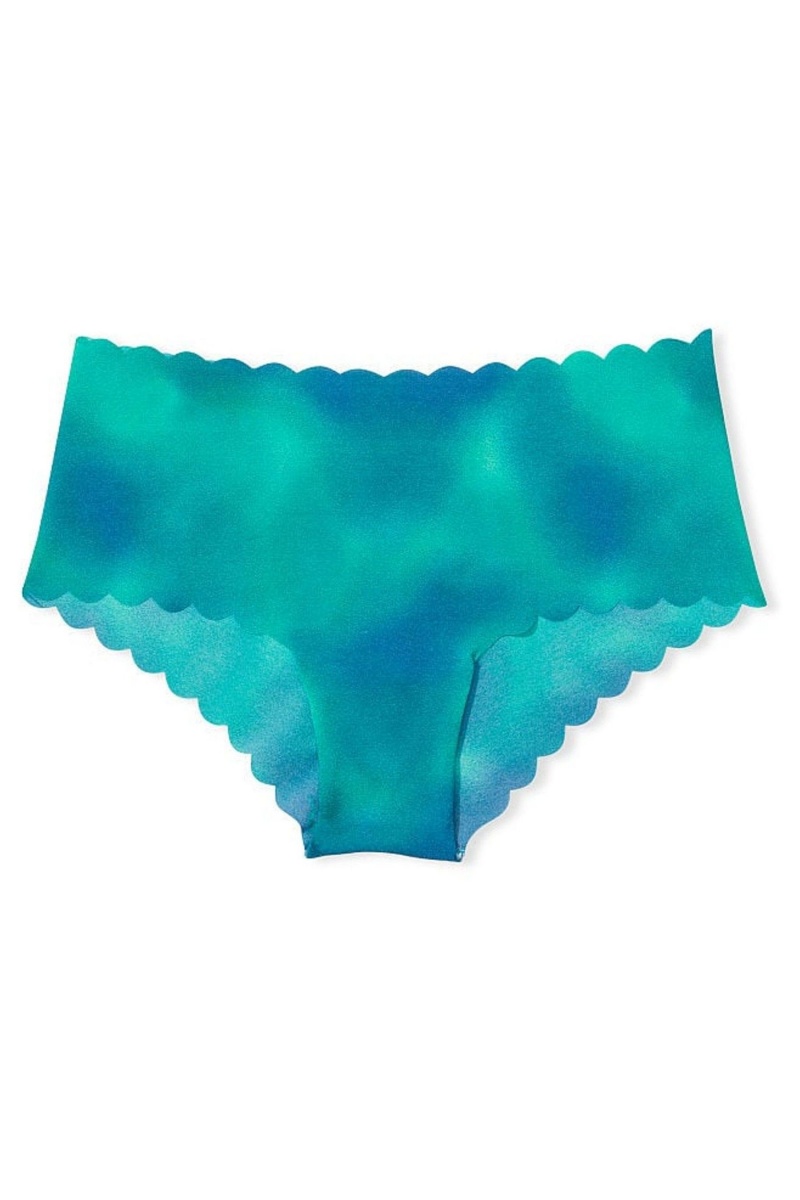 Blue Soft Ombre Victoria's Secret Sexy Illusions by Victorias Secret No Show Cheeky Knickers | FOP-376180