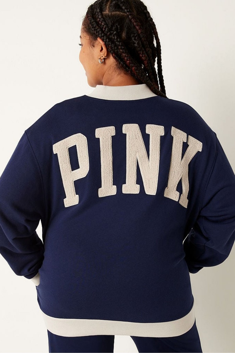 Blue Victoria's Secret Varsity Jacket | CWT-960415