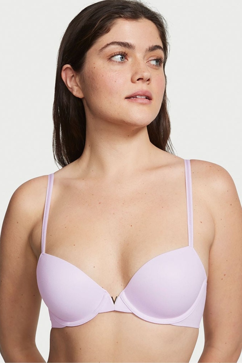 Brown Victoria\'s Secret Smooth Lightly Lined Demi Bra | NIR-860513