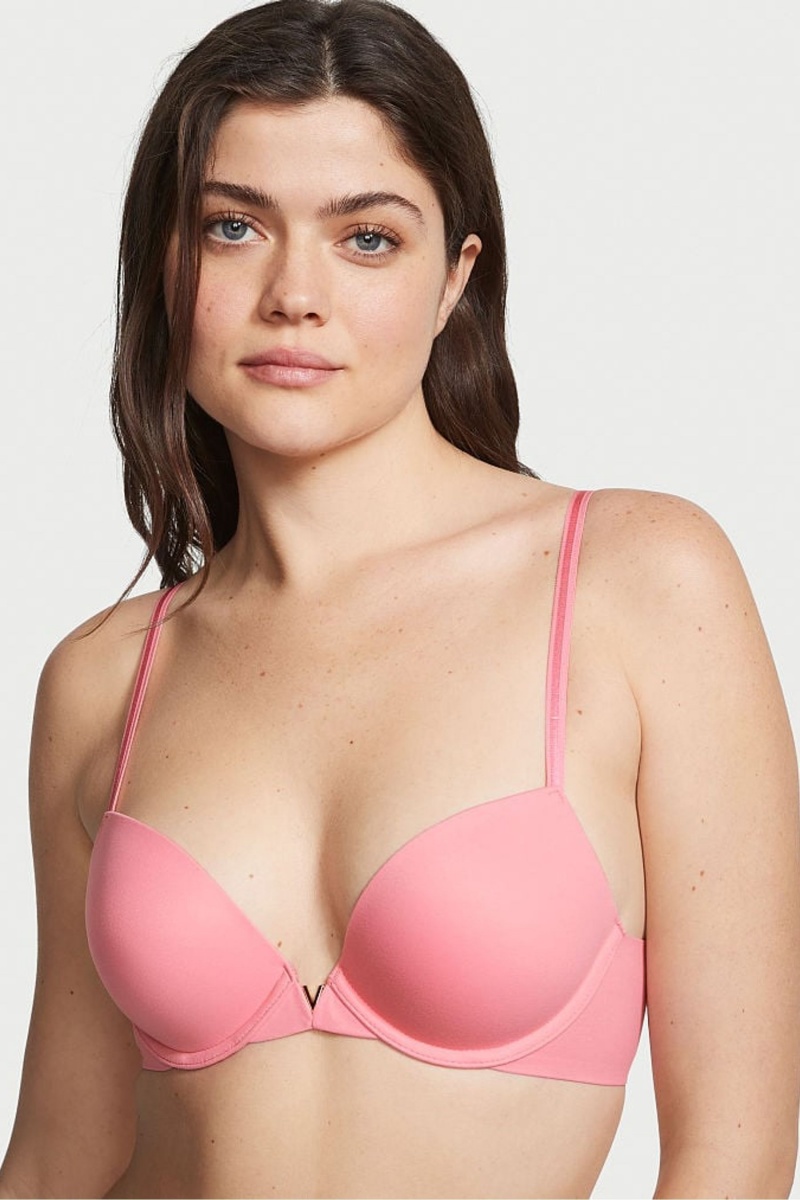 Brown Victoria\'s Secret Smooth Lightly Lined Demi Bra | LPH-654187