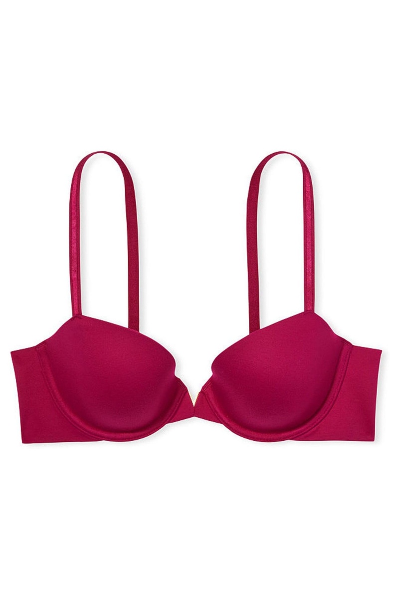 Clarette Red Victoria's Secret Love Cloud Smooth Bra | UHB-734915