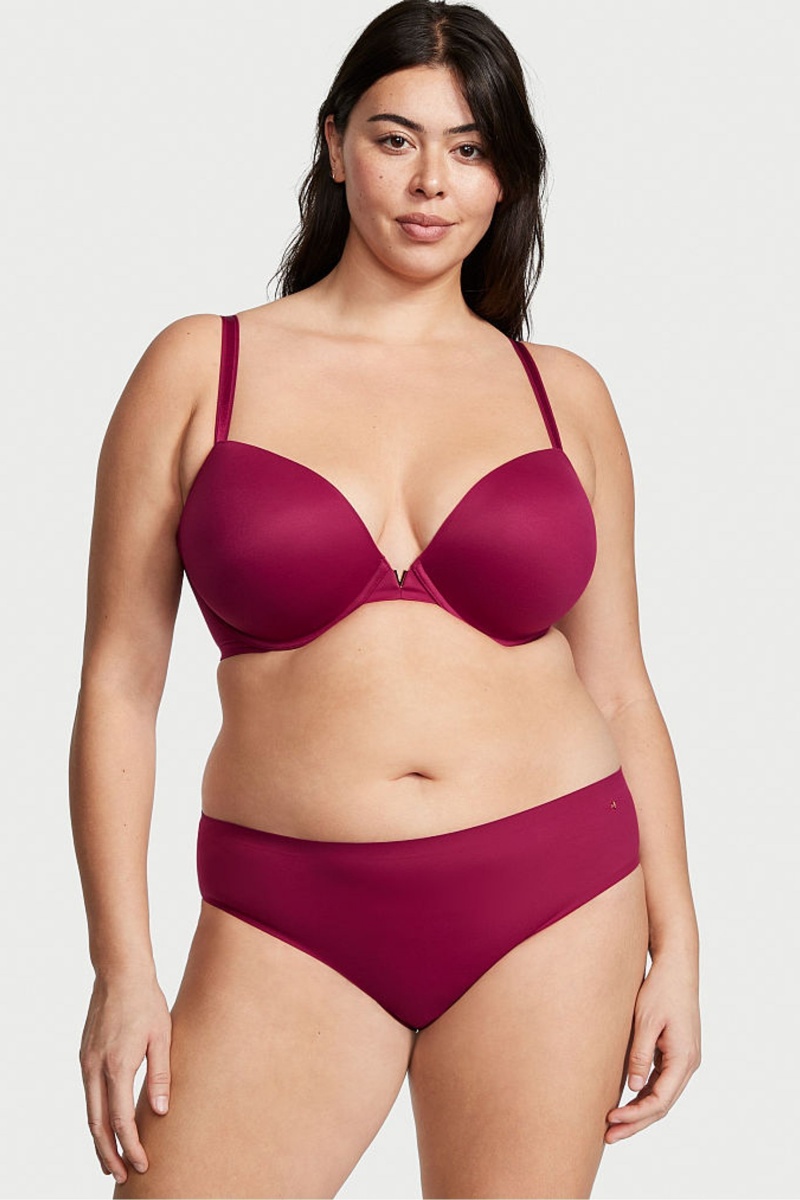 Clarette Red Victoria's Secret Love Cloud Smooth Bra | GQE-783604