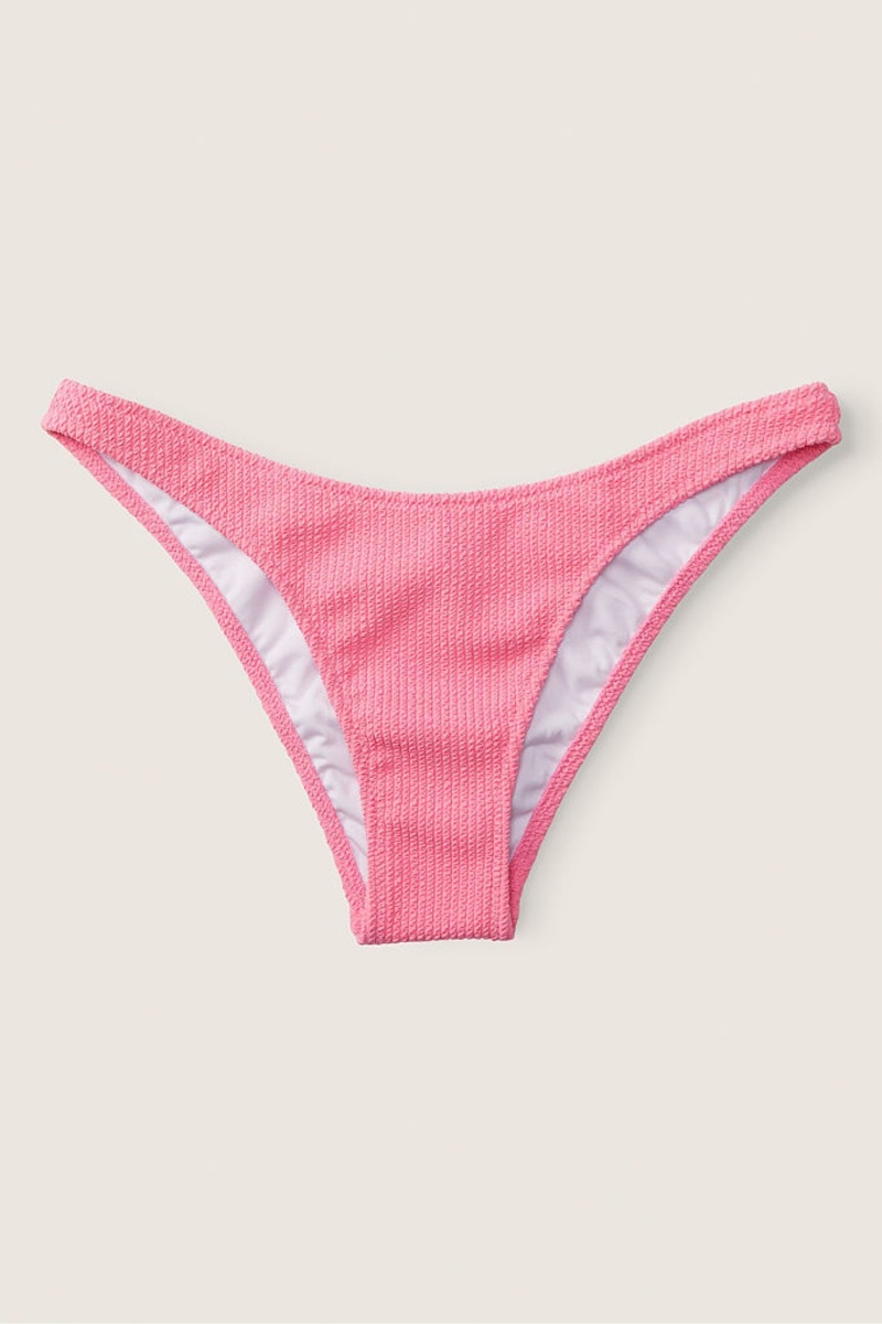 Dreamy Pink Victoria's Secret Crinkle Bikini Bottom | SUY-639284