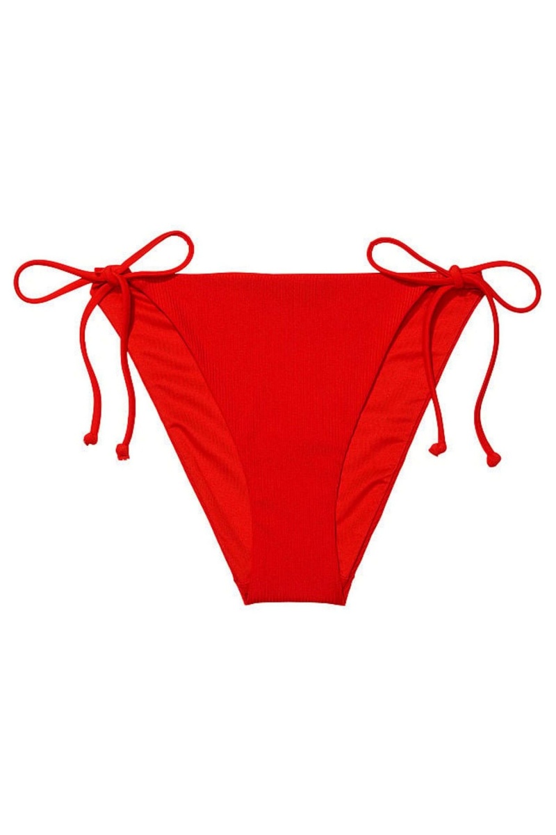 Flame Rib Red Victoria's Secret Bikini Bottom | MLG-146839