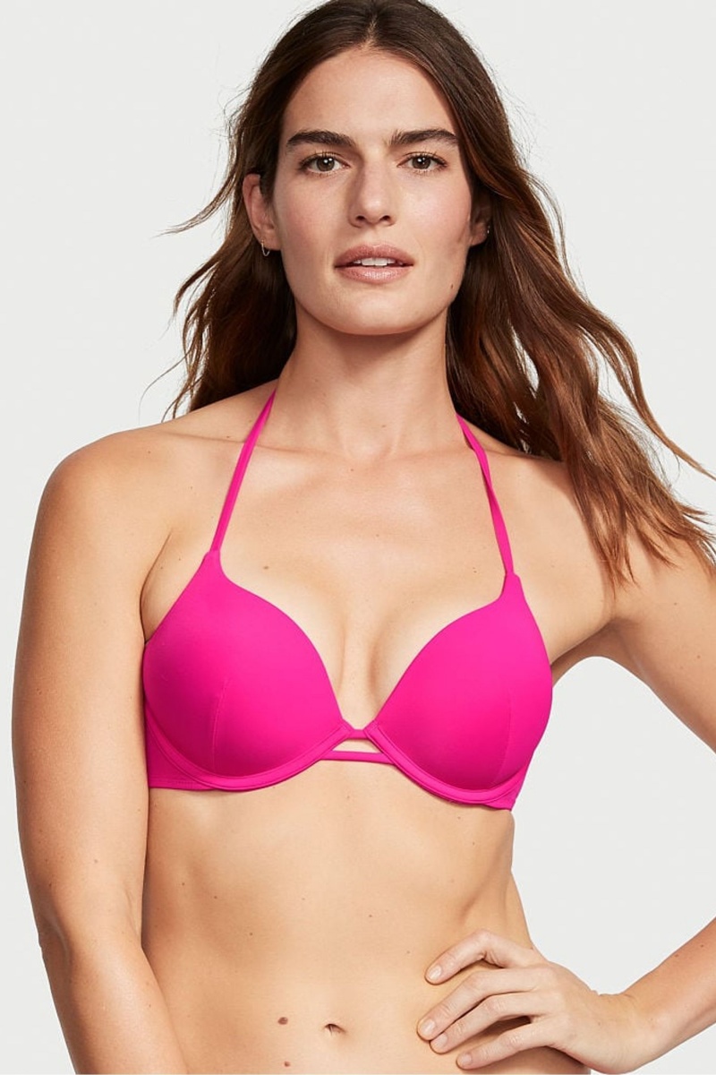 Forever Pink Victoria's Secret Swim Bikini Top | QXB-954801