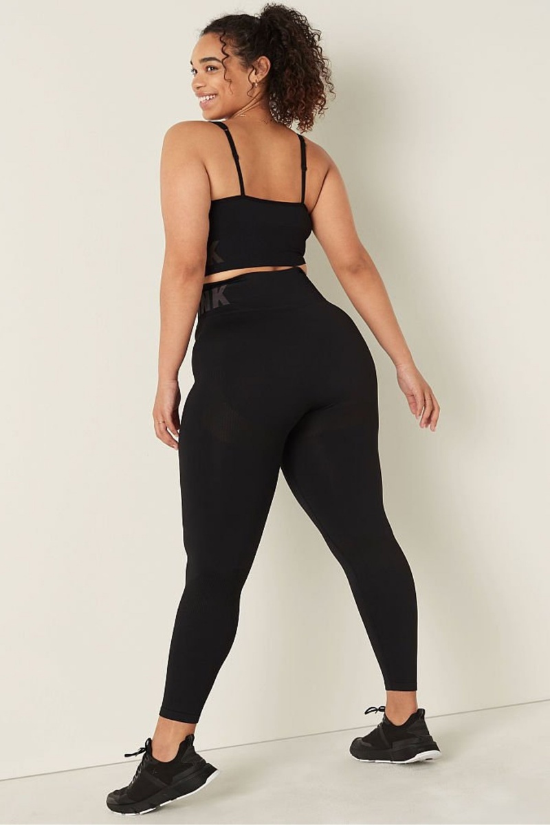 Honey Suckle Victoria's Secret Seamless High Waist Full Length Legging | UMJ-710528