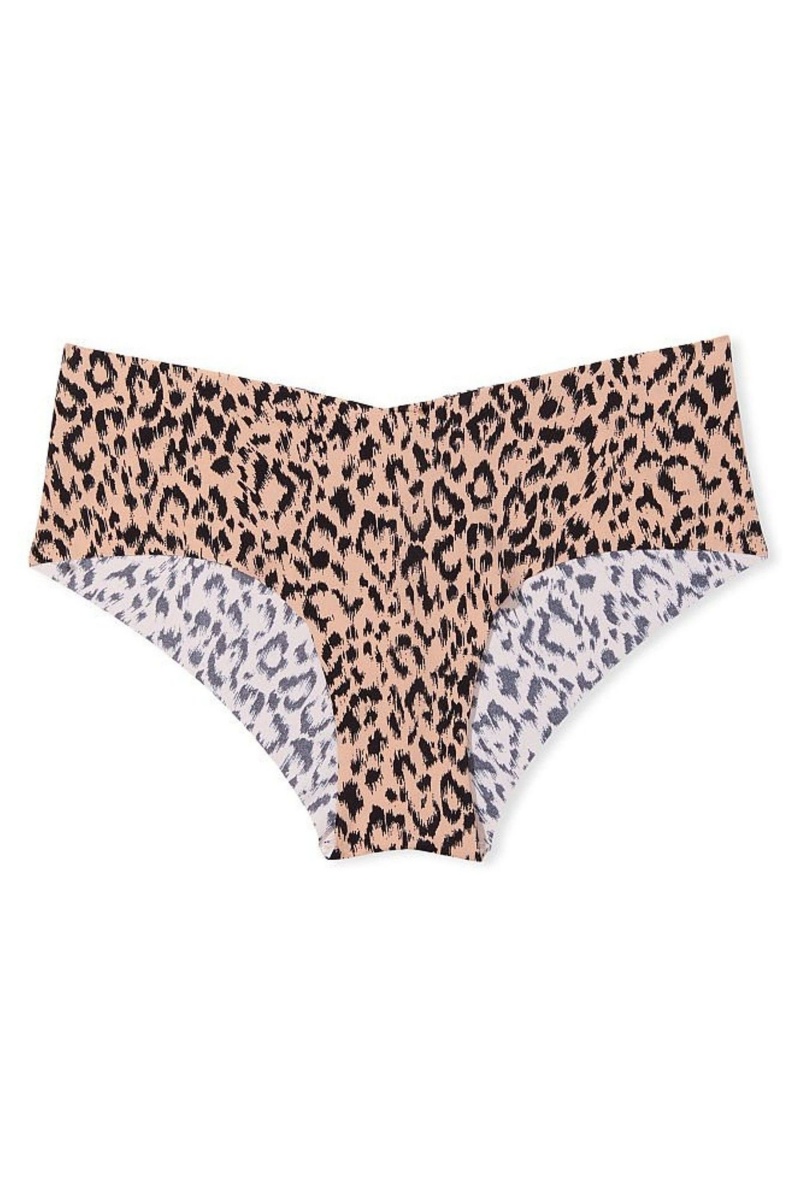 Leopard Print Victoria's Secret No-Show Leopard Print Cheeky Panty | AED-984503