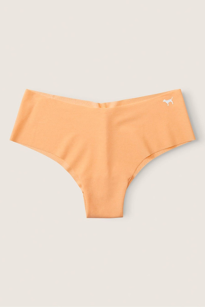 Light Orange Victoria\'s Secret No-Show No Show Cheeky Knickers | HCN-079386