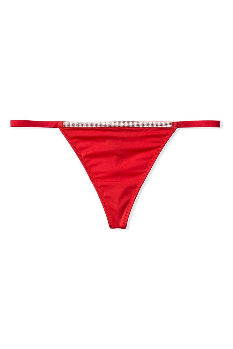 Lipstick Red Victoria's Secret Very Sexy Smooth Shine Strap Knickers | KLC-375918