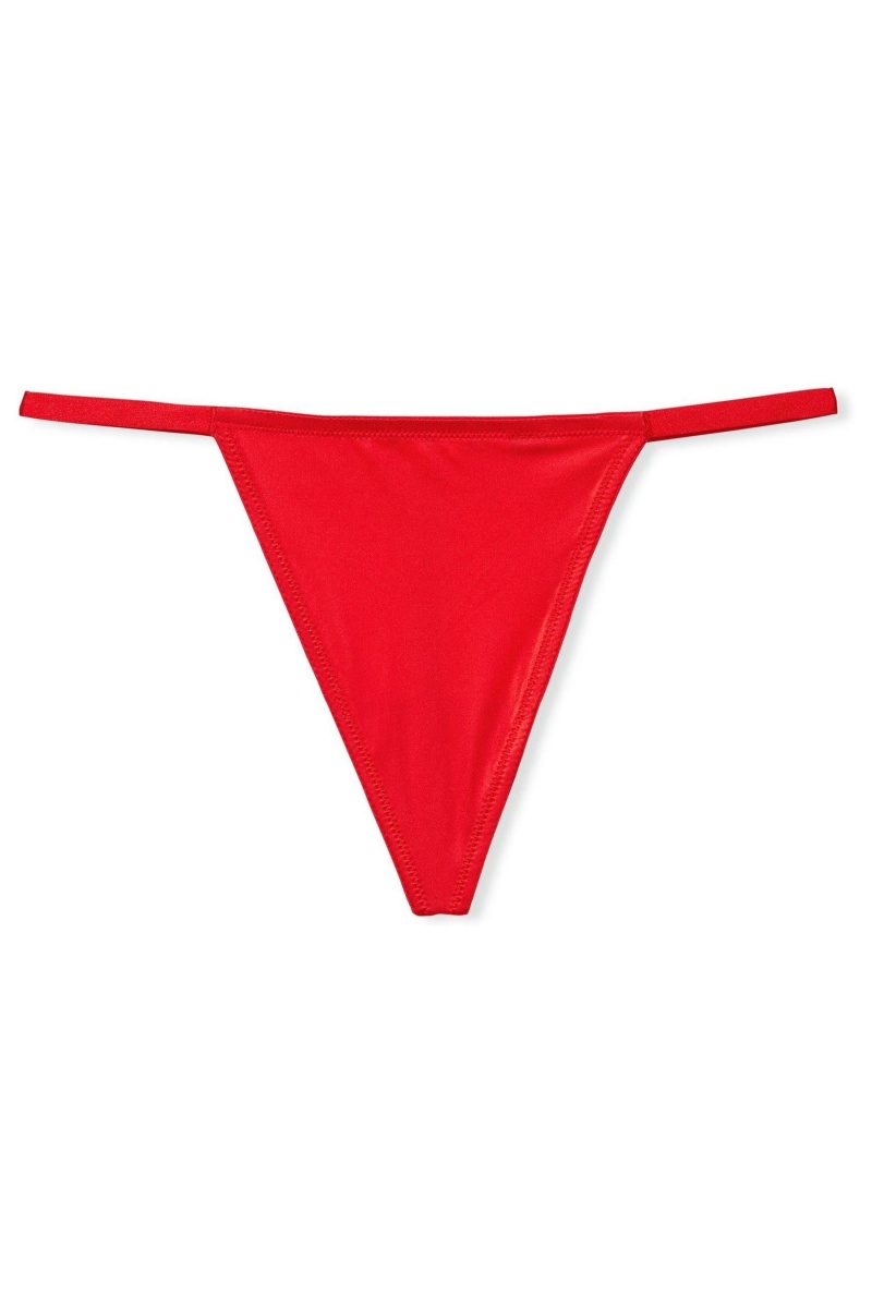 Lipstick Red Victoria's Secret Very Sexy Smooth G String Knickers | GLA-386297