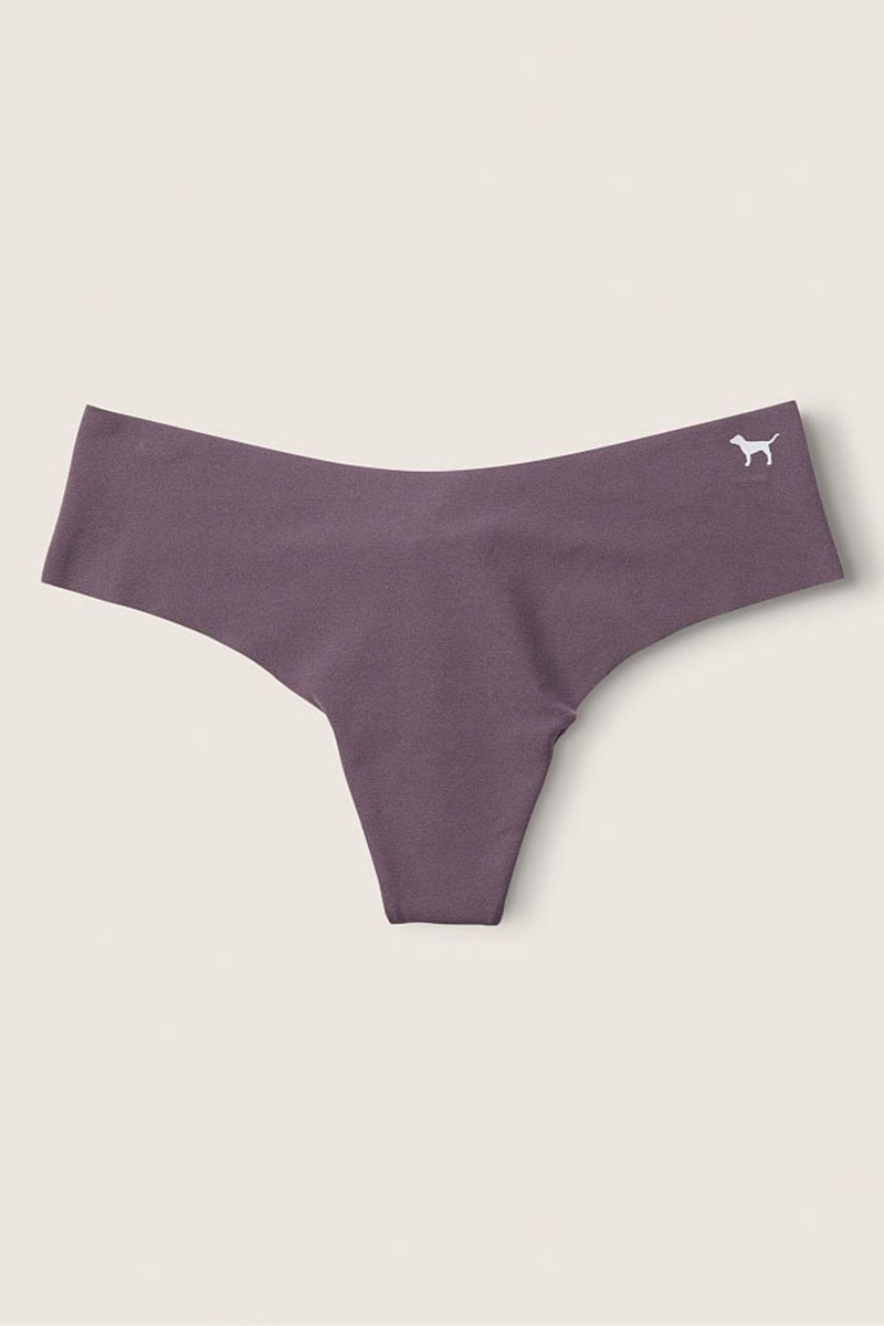 Mauve Quartz Victoria\'s Secret No Show Thong Knickers | AOW-481356