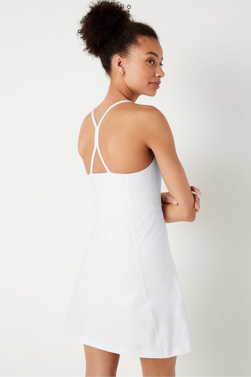 Optic White Victoria's Secret Active Dress | NQK-814950