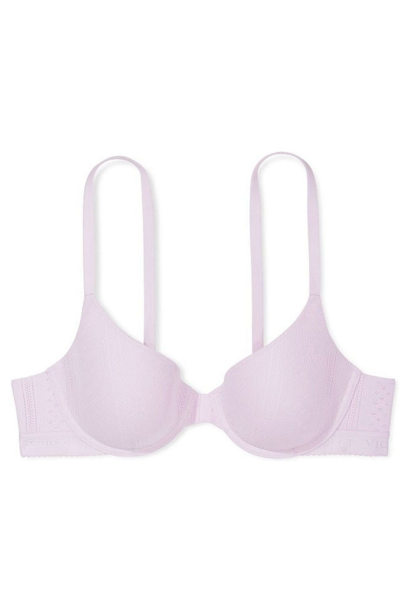 Perfume Purple Victoria's Secret The T-Shirt Lightly Lined Demi Bra | UZN-078639