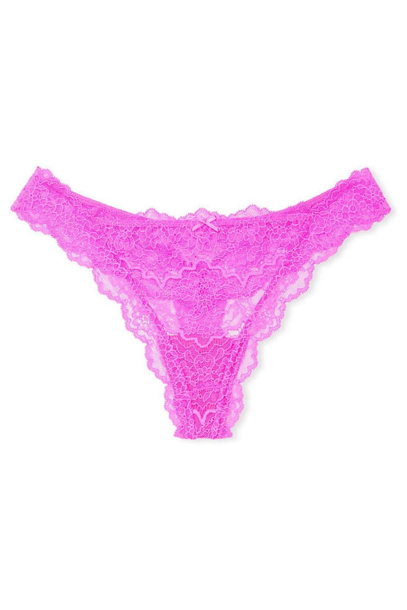 Pink Berry Lace Victoria's Secret Dream Angels Knickers | QJC-930258