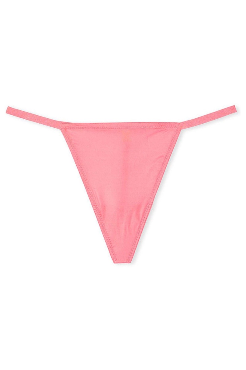 Pink Roses Victoria's Secret Very Sexy Smooth G String Knickers | PLG-649123