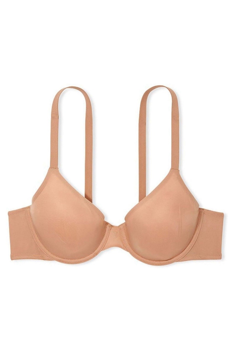 Praline Nude Victoria's Secret Sexy Illusions by Victorias Secret Angelight FullCoverage Smooth Bra | IFL-289537