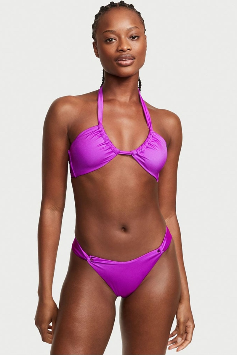 Purple Punch Victoria\'s Secret Twist Multiway Halterneck Bikini Top | NSG-029187