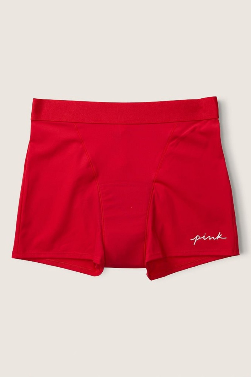 Red Pepper with Graphic Red Victoria's Secret Period Pants Period Short Knickers | JAL-190863