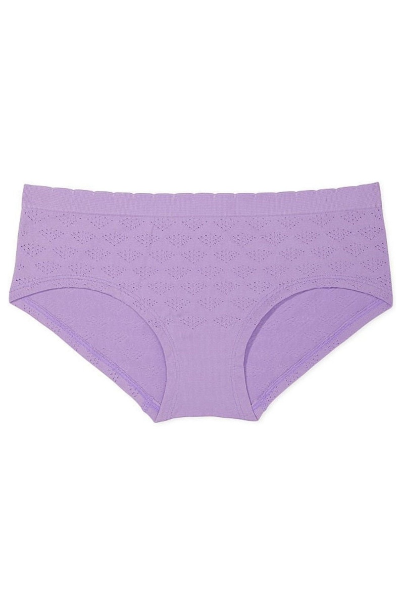 Secret Crush Purple Victoria's Secret Seamless Hipster Knickers | PFX-190543