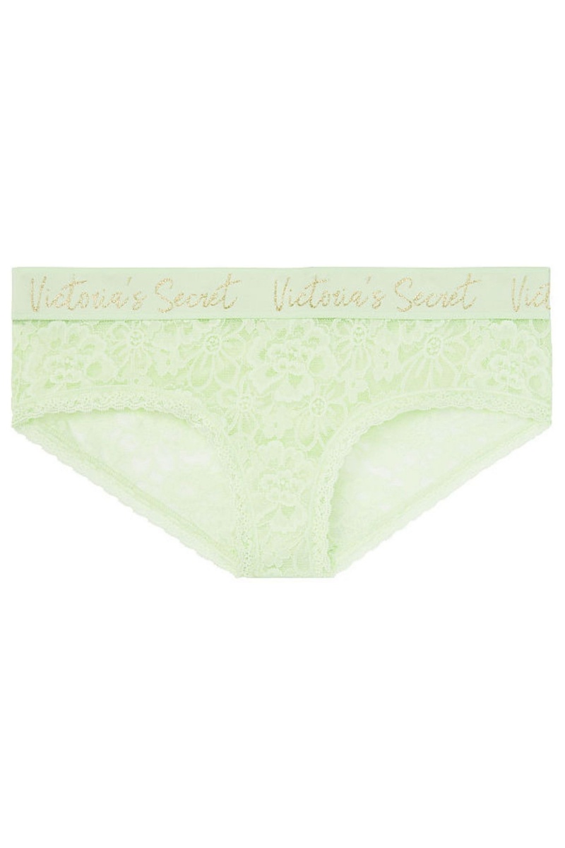 Spring Rain Green Victoria's Secret No-Show No Show Cheeky Knickers | ZOH-254873