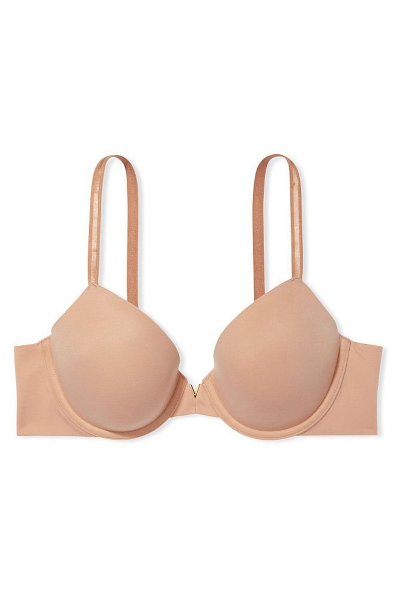 Sweet Nougat Nude Victoria's Secret Love Cloud Smooth Bra | CXS-947832