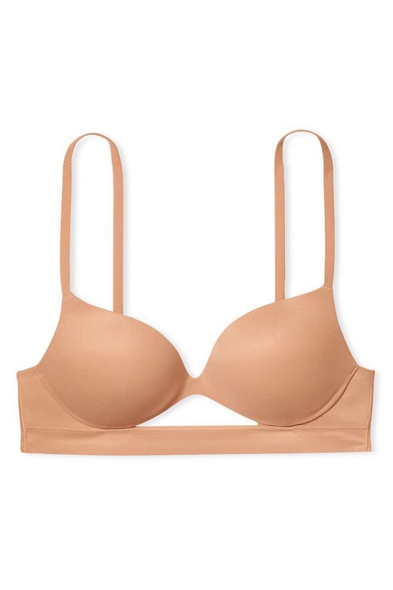 Toasted Sugar Nude Victoria's Secret Incredible Smooth Non Wired Push Up Bra | LAB-167504