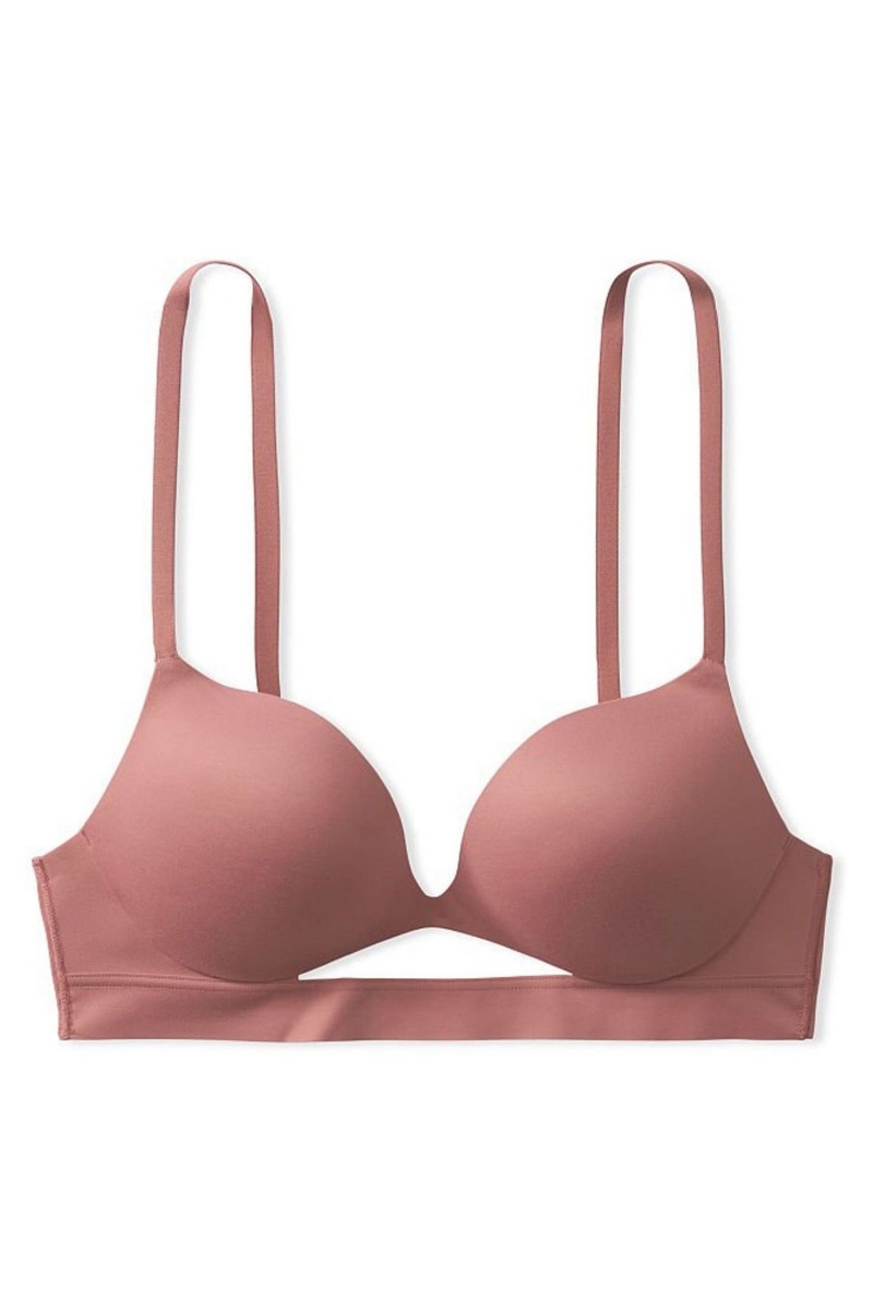 Toasted Sugar Nude Victoria's Secret Love Cloud Smooth Non Wired Push Up Bra | EWG-345016