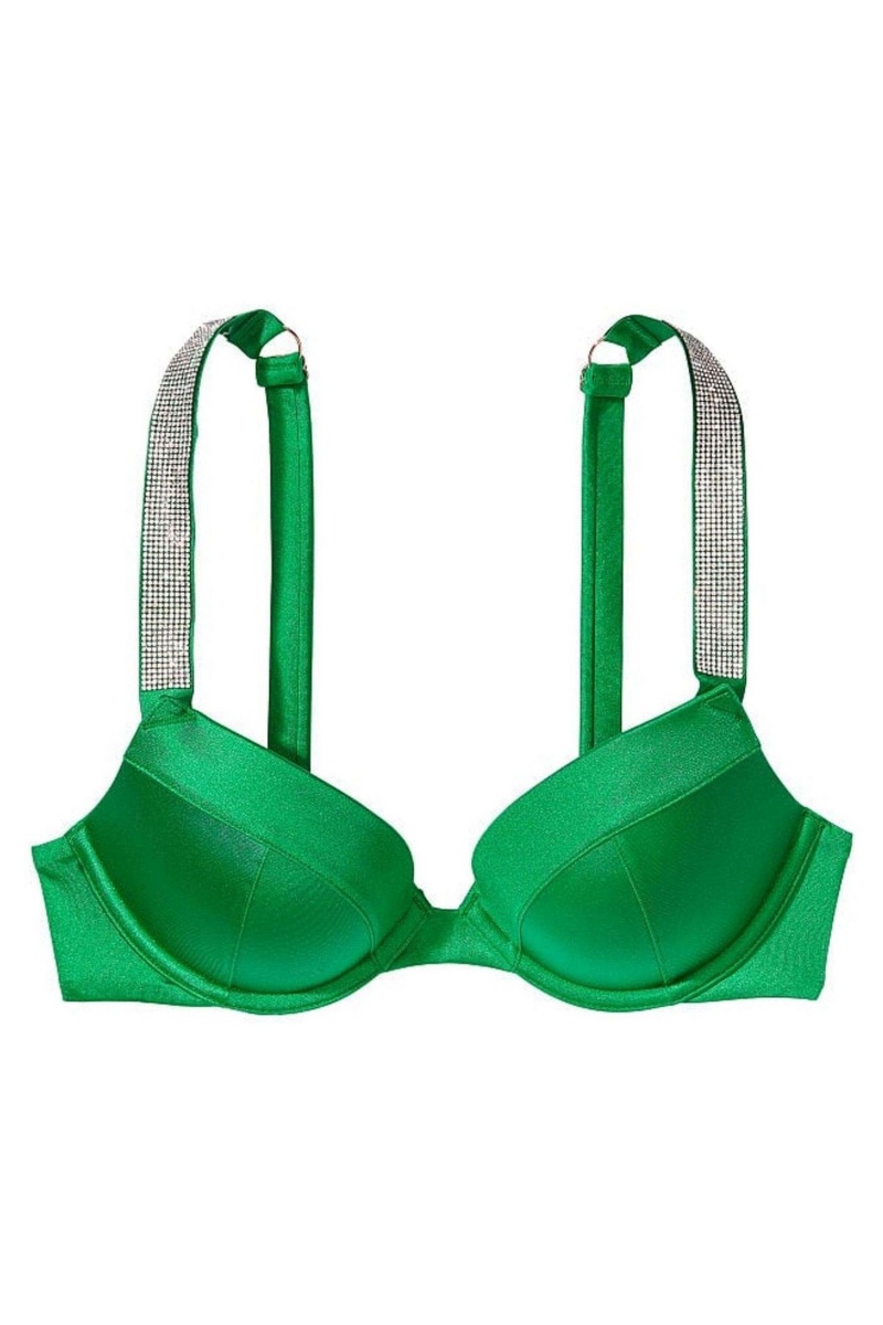 Verdant Green Victoria's Secret Bikini Top | QIB-310785