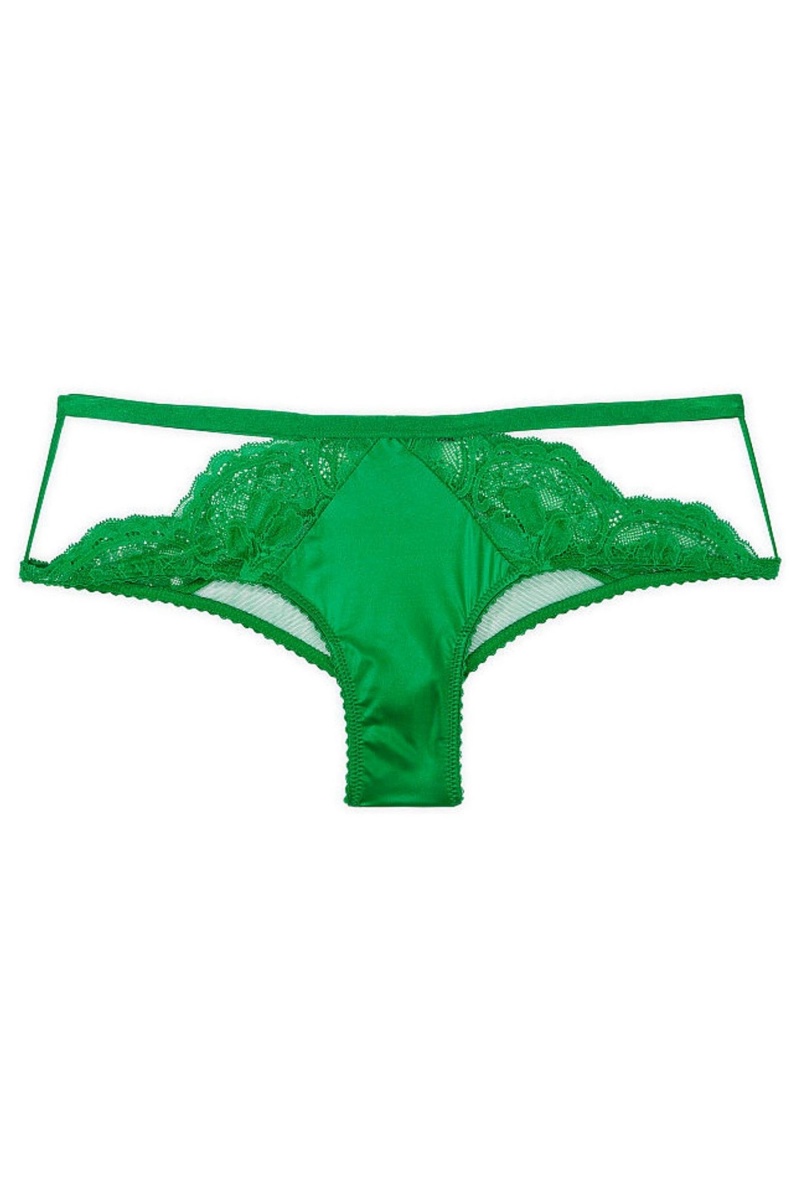 Verdant Green Victoria's Secret Very Sexy Lace Cheeky Knickers | PIF-201987