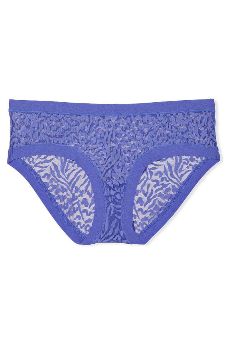 Violet Storm Blue Victoria's Secret Sexy Illusions by Victorias Secret No Show Hipster Knickers | VCZ-098374